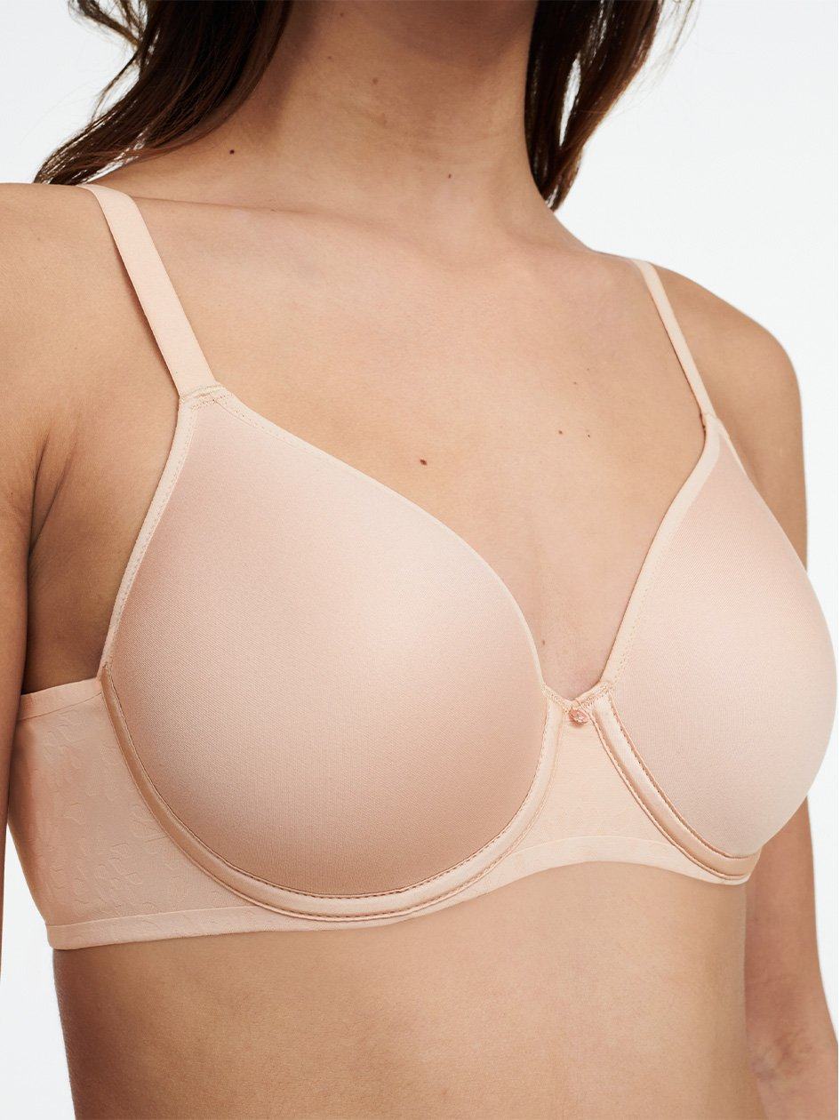 Beige Rose Chantelle Comfort Chic Full Coverage Custom Fit Women Bras | RSR79100HQ