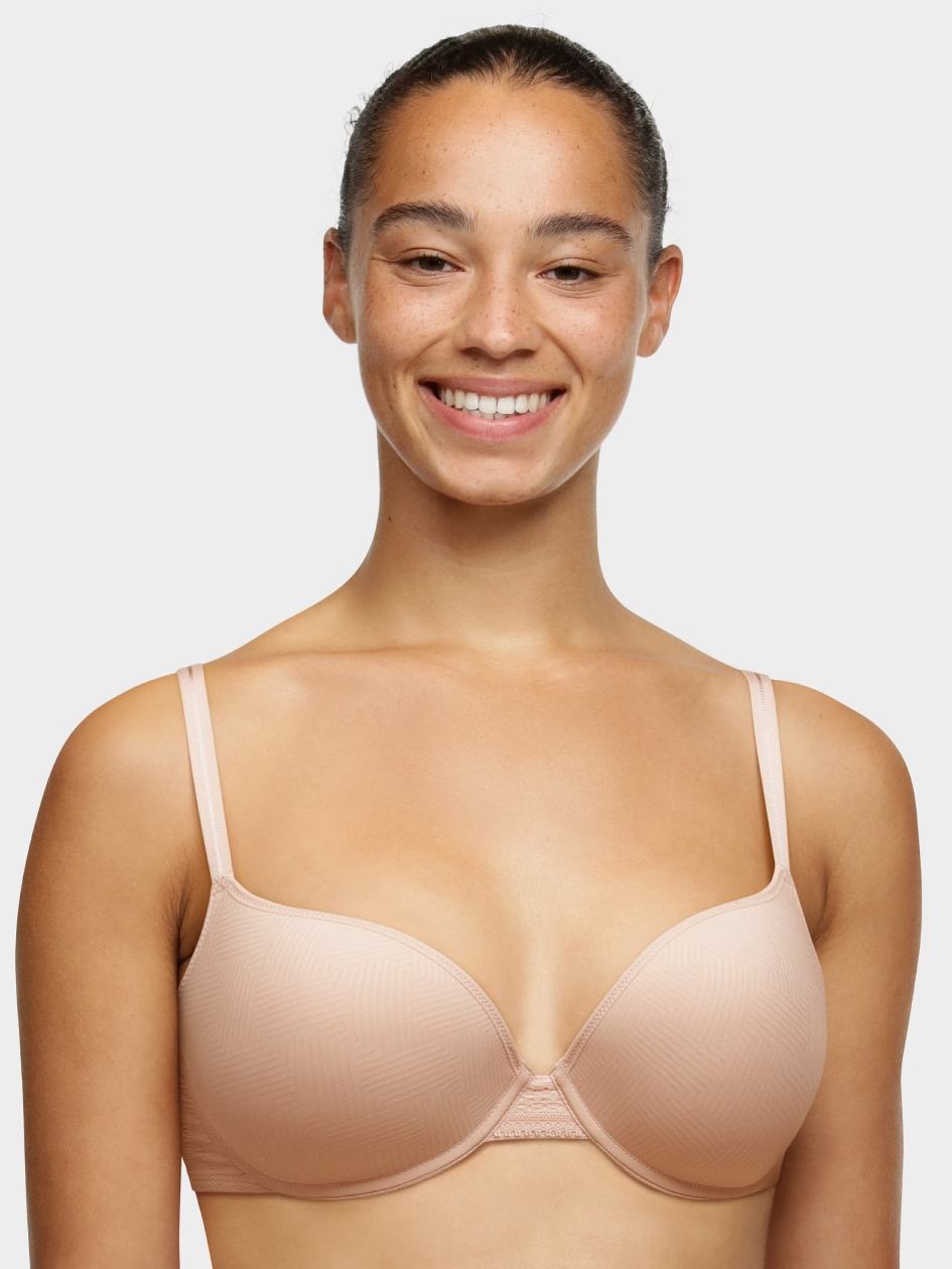 Beige Rose Chantelle Dream Today Push Up Women Bra | RHL2394QN