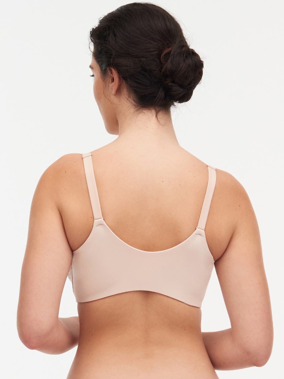 Beige Rose Chantelle Norah Comfort Front Closure Women Bras | TWI2288OE