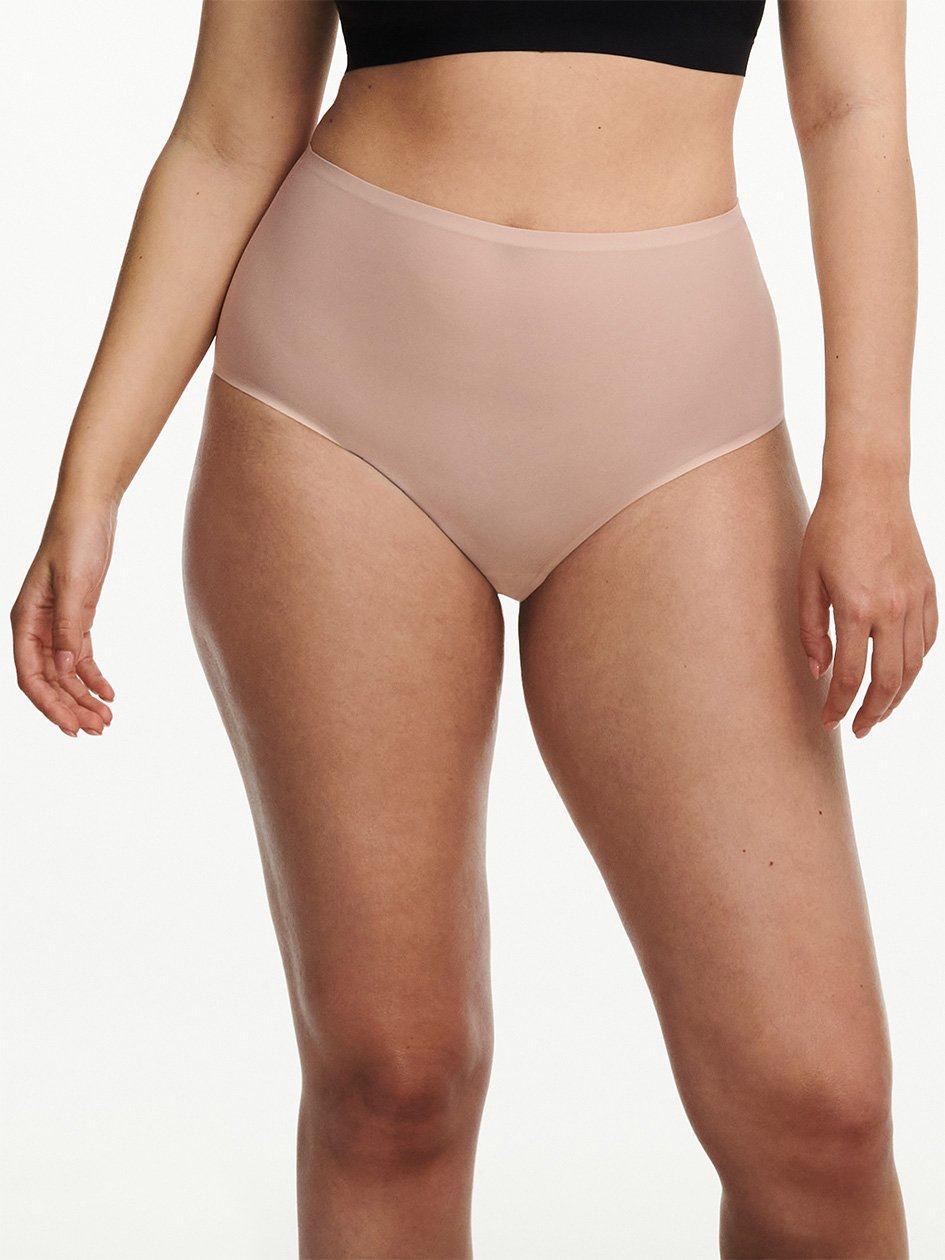 Beige Rose Chantelle SoftStretch Women Briefs | VWQ8064DK