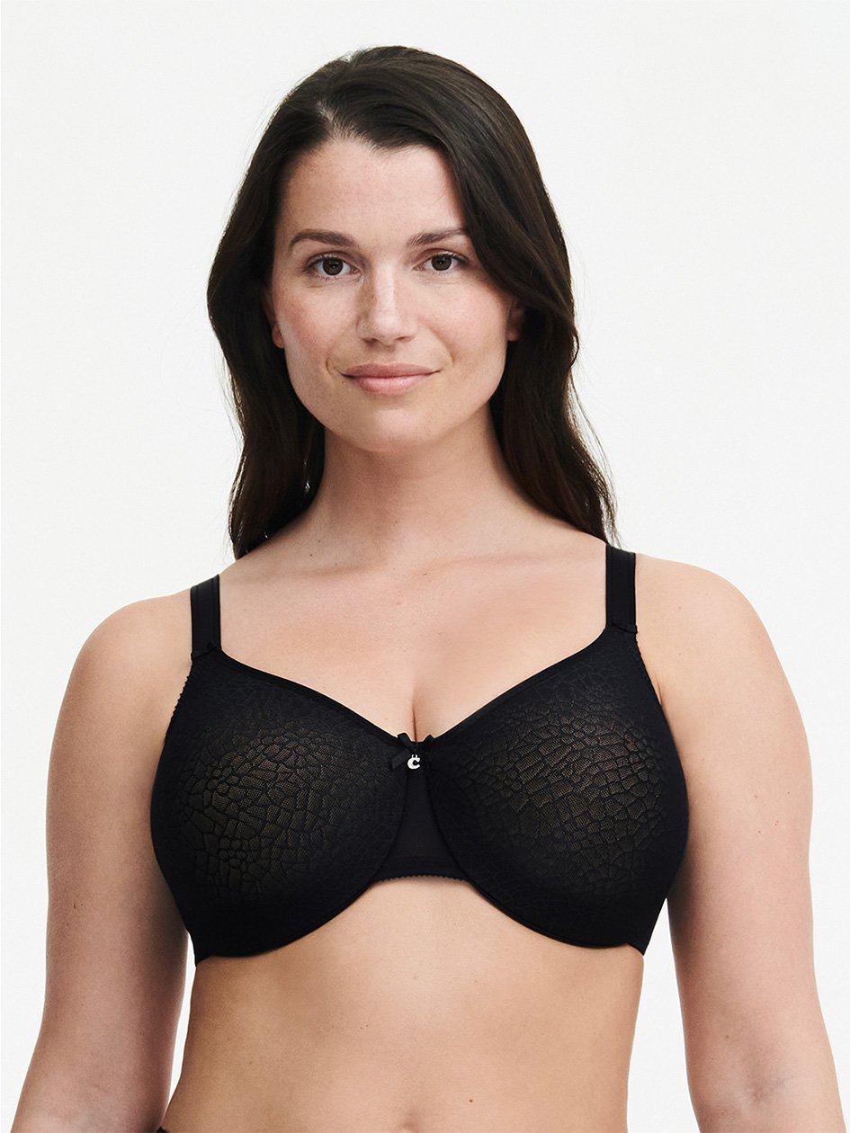 Black Chantelle C Magnifique Seamless Minimizer Women Unlined Bra | DGA2886JZ