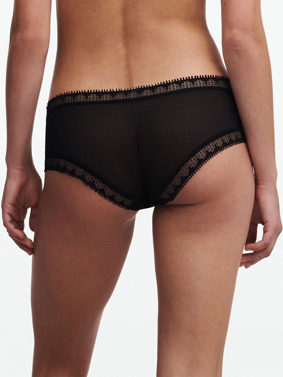 Black Chantelle Day to Night Women Hipster Panty | SLE3762XG