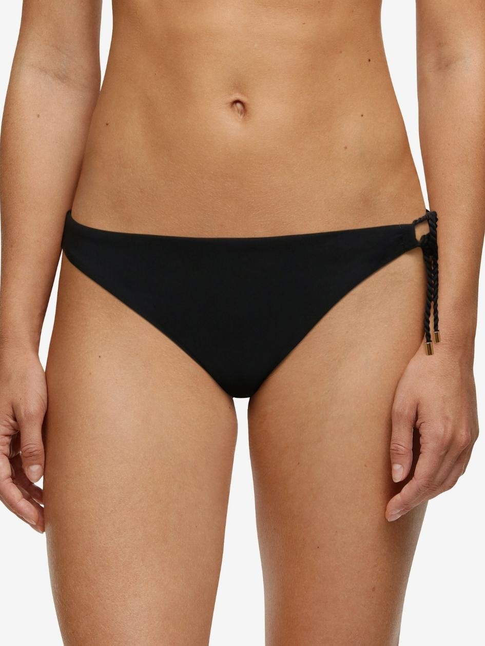 Black Chantelle Inspire Cheeky Swim Women Bikini Bottoms | CHV8627YA