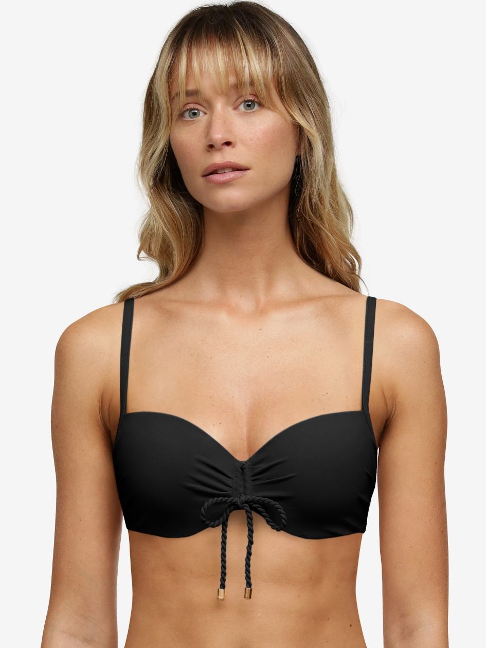 Black Chantelle Inspire Demi Swim Women Bikini Tops | WCK5314GX