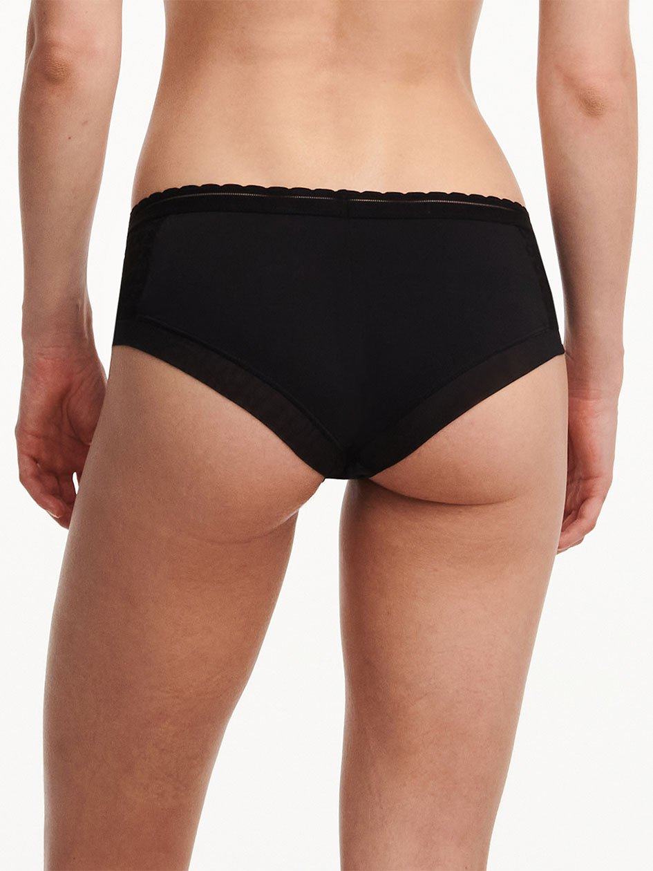 Black Chantelle Monogram Women Hipster Panty | XRT9555KE