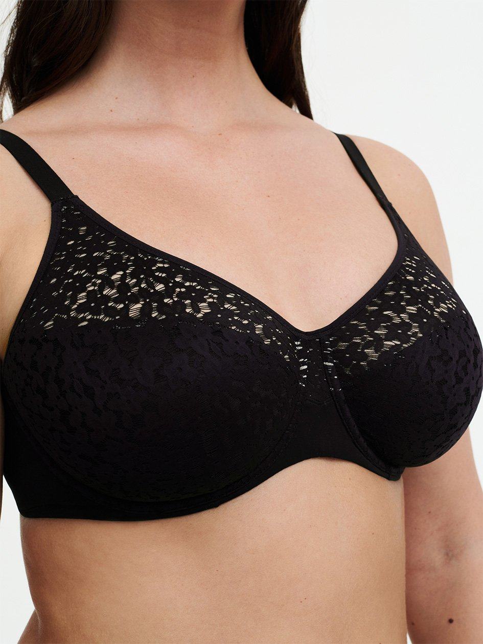 Black Chantelle Norah Comfort Underwire Women Bras | BKC3491UT