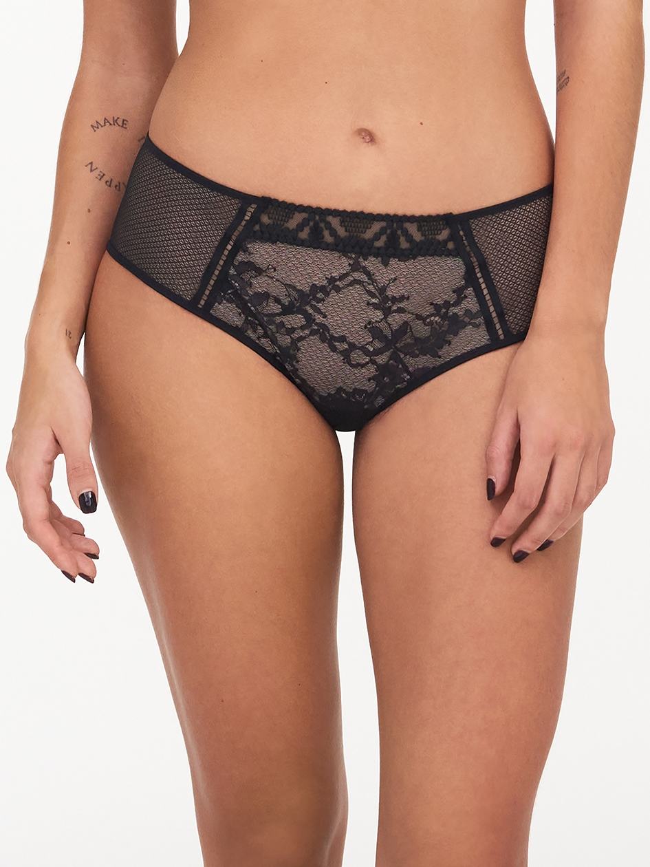 Black Chantelle Olivia Women Hipster Panty | HVQ188KT