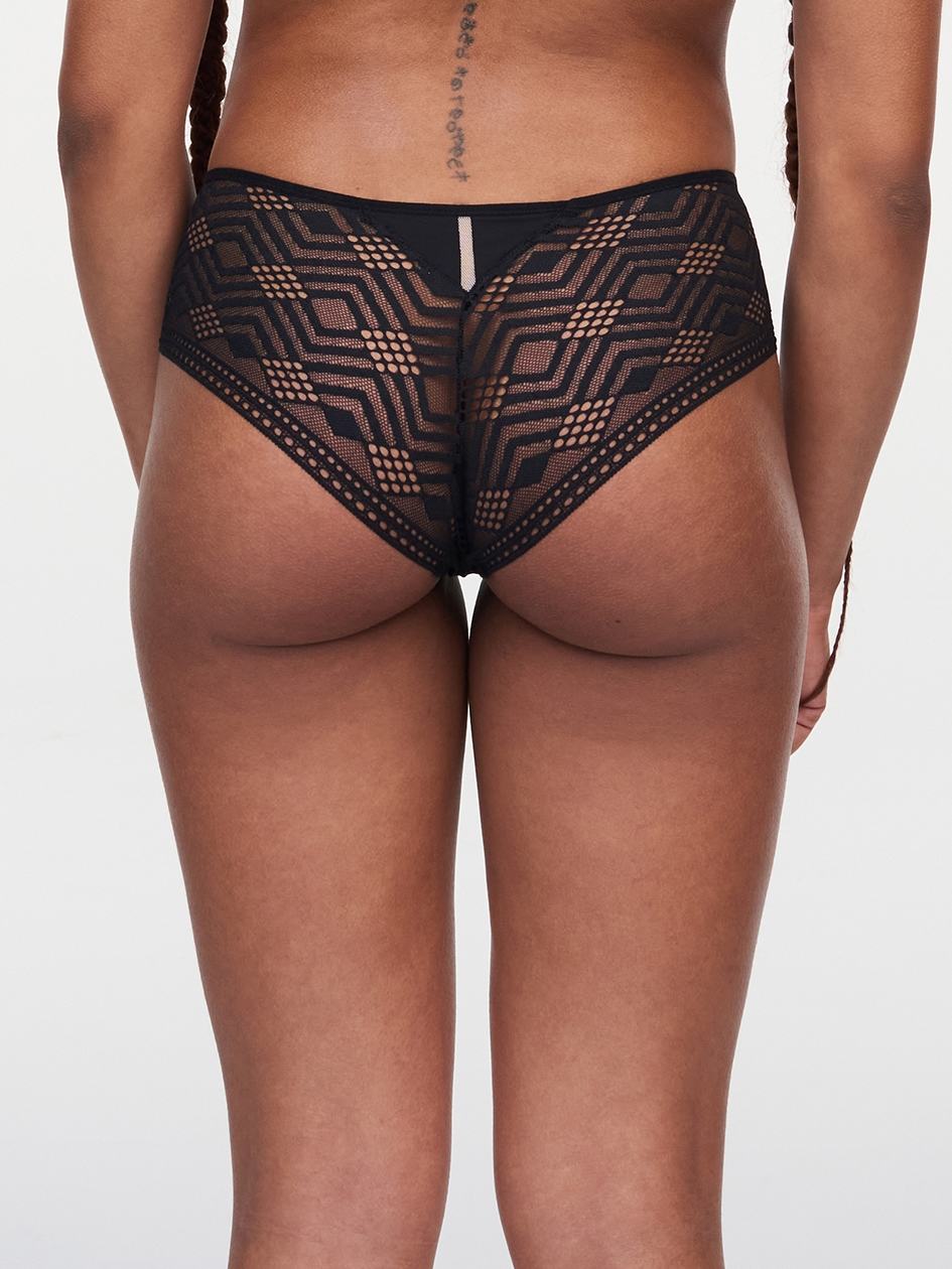 Black Chantelle Ondine Women Hipster Panty | VXH6652FL