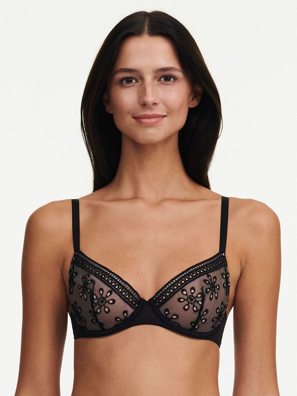 Black Chantelle Prisca Underwire Women Bras | BLI2825MD