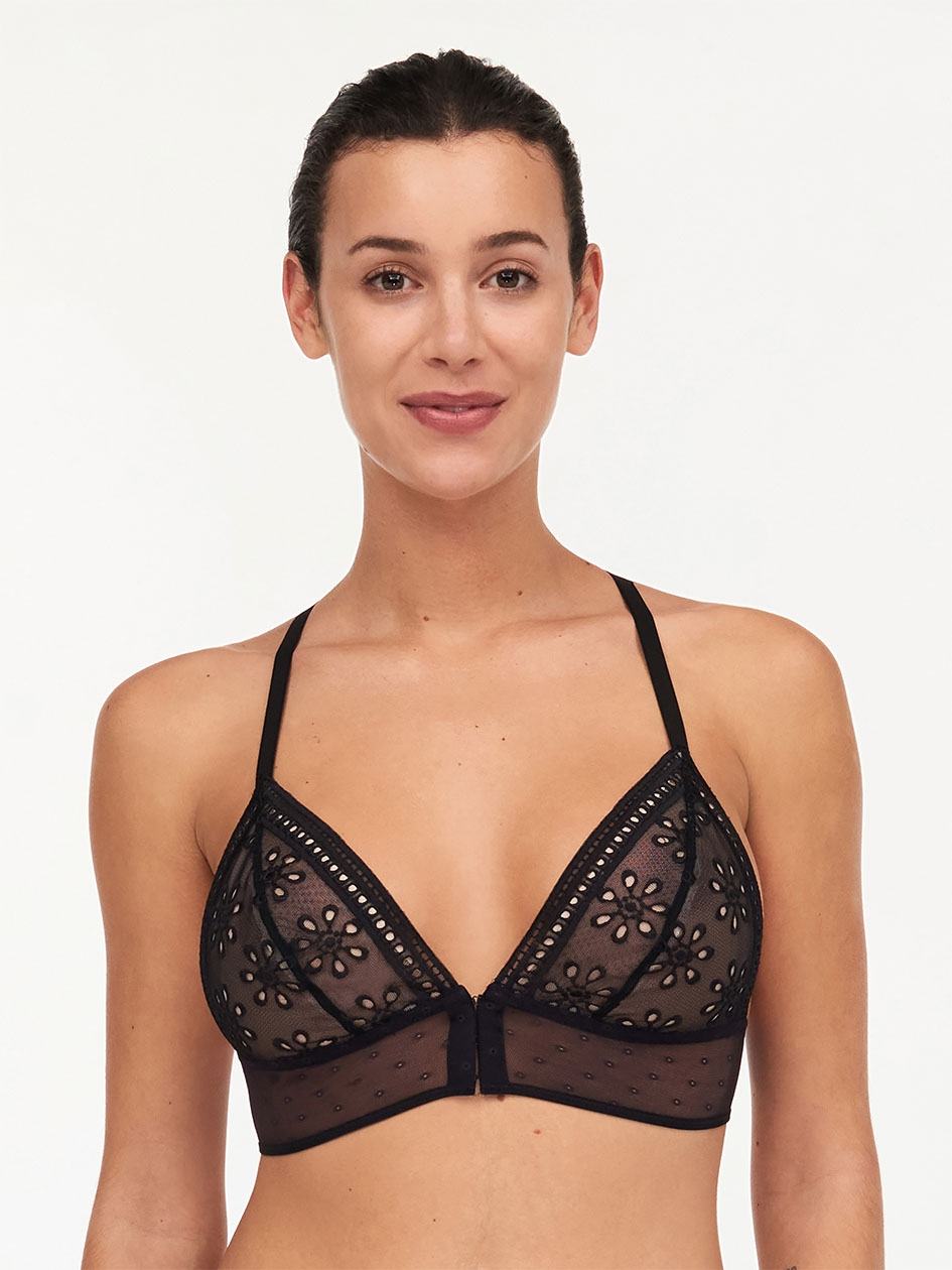 Black Chantelle Prisca Wireless Women Bras | SNX6733TT