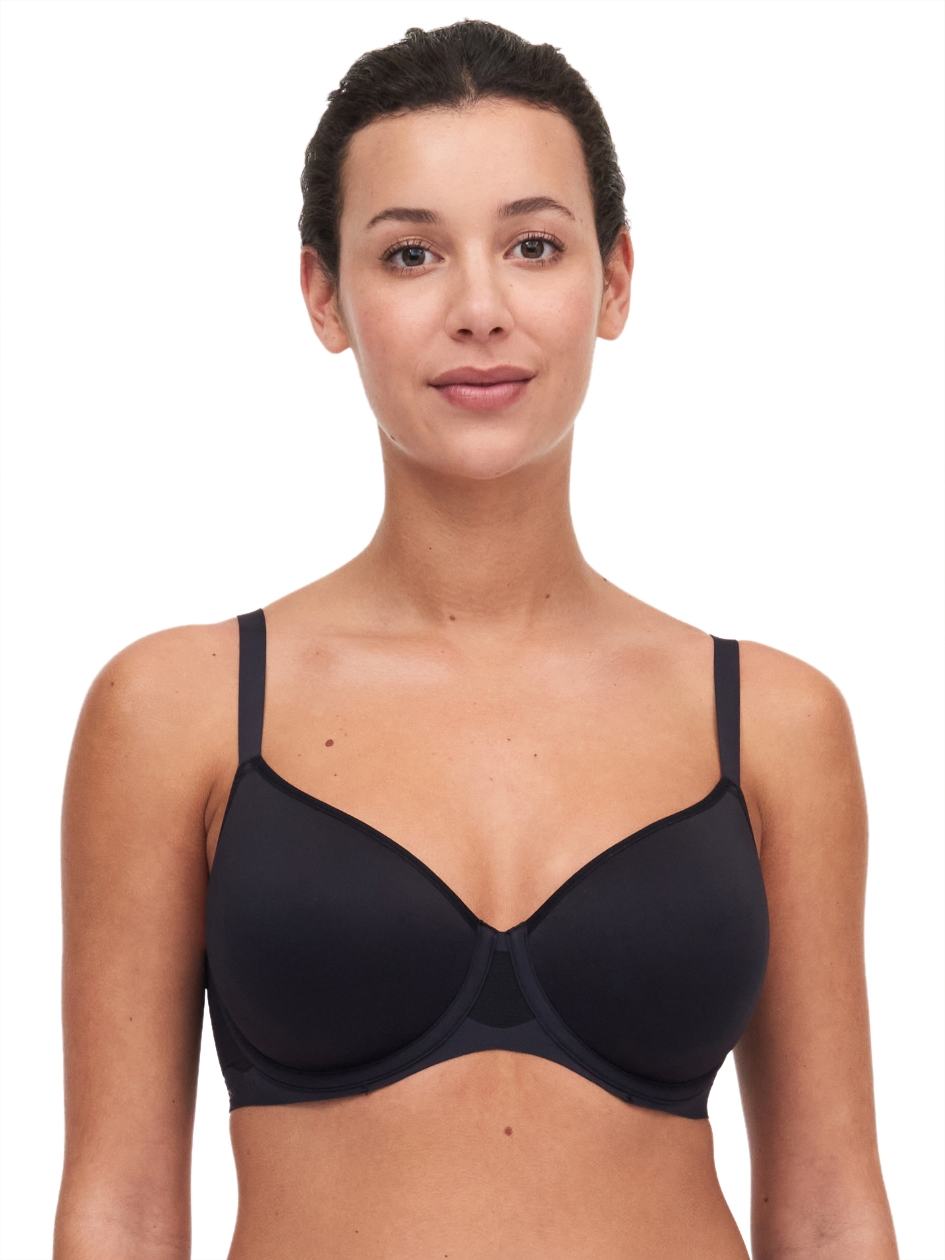 Black Chantelle Pure Light Spacer Women Bras | QPE5844WV