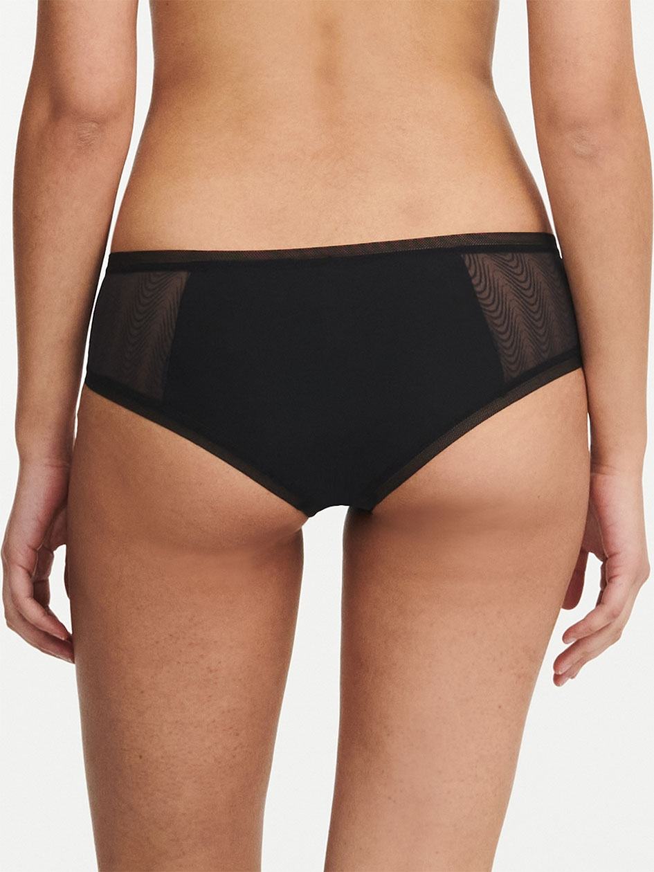 Black Chantelle Romane Women Hipster Panty | XHN6586VL