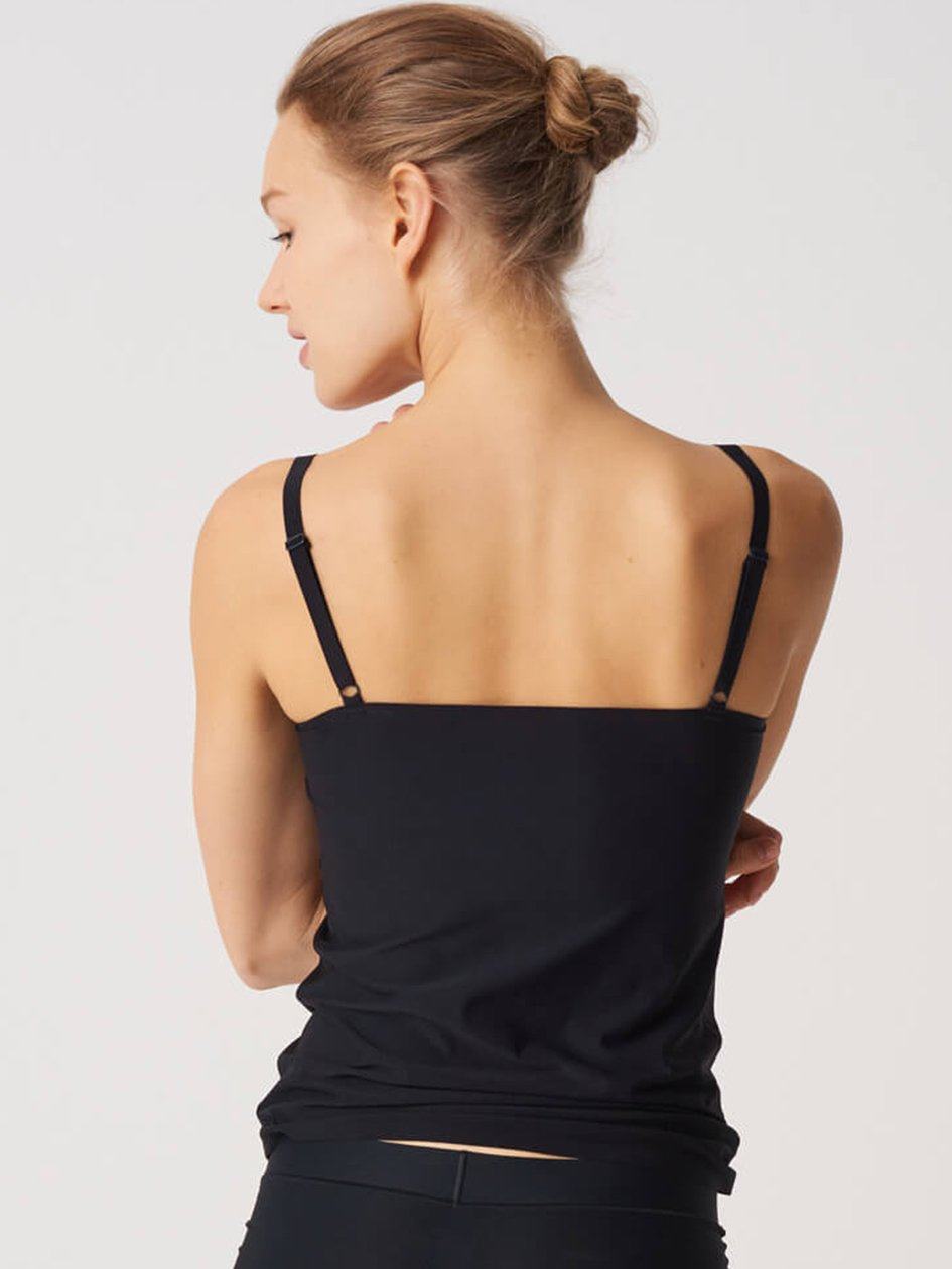 Black Chantelle SoftStretch Cami Women Tank Top | TMB9950HZ