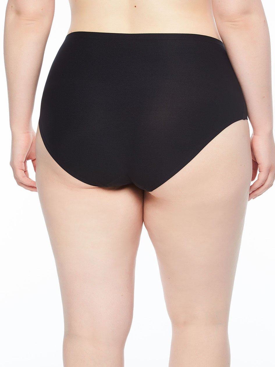 Black Chantelle SoftStretch Full Women Briefs | PQN1455YR