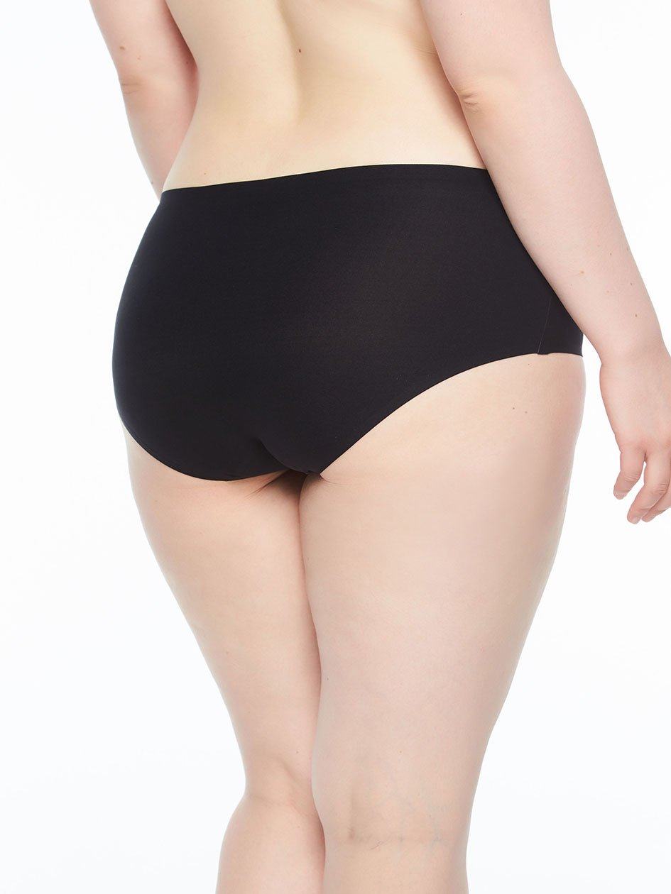 Black Chantelle SoftStretch Full Women Hipster Panty | WAE8885XV