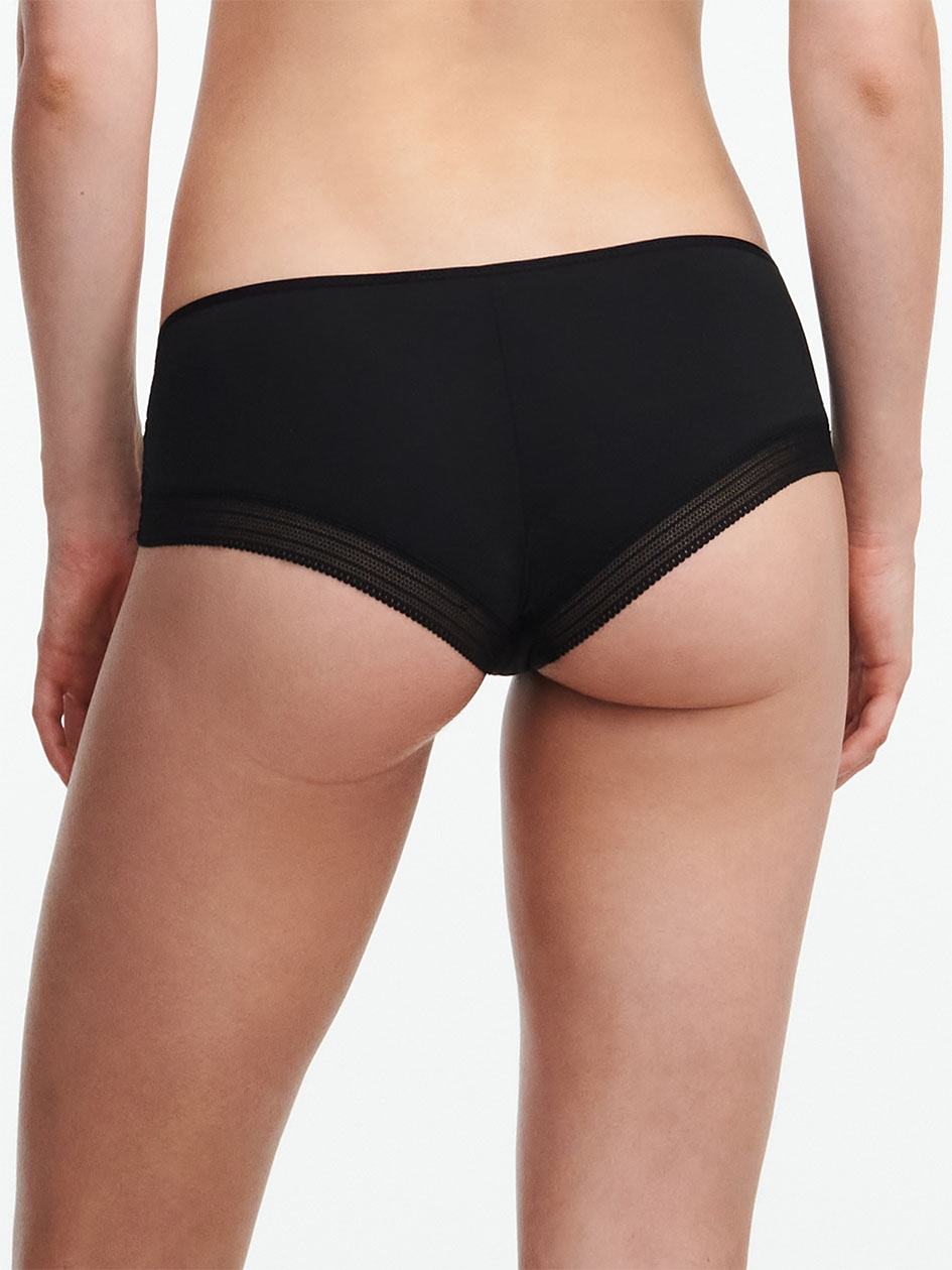 Black Chantelle True Lace Women Hipster Panty | GHA931AQ