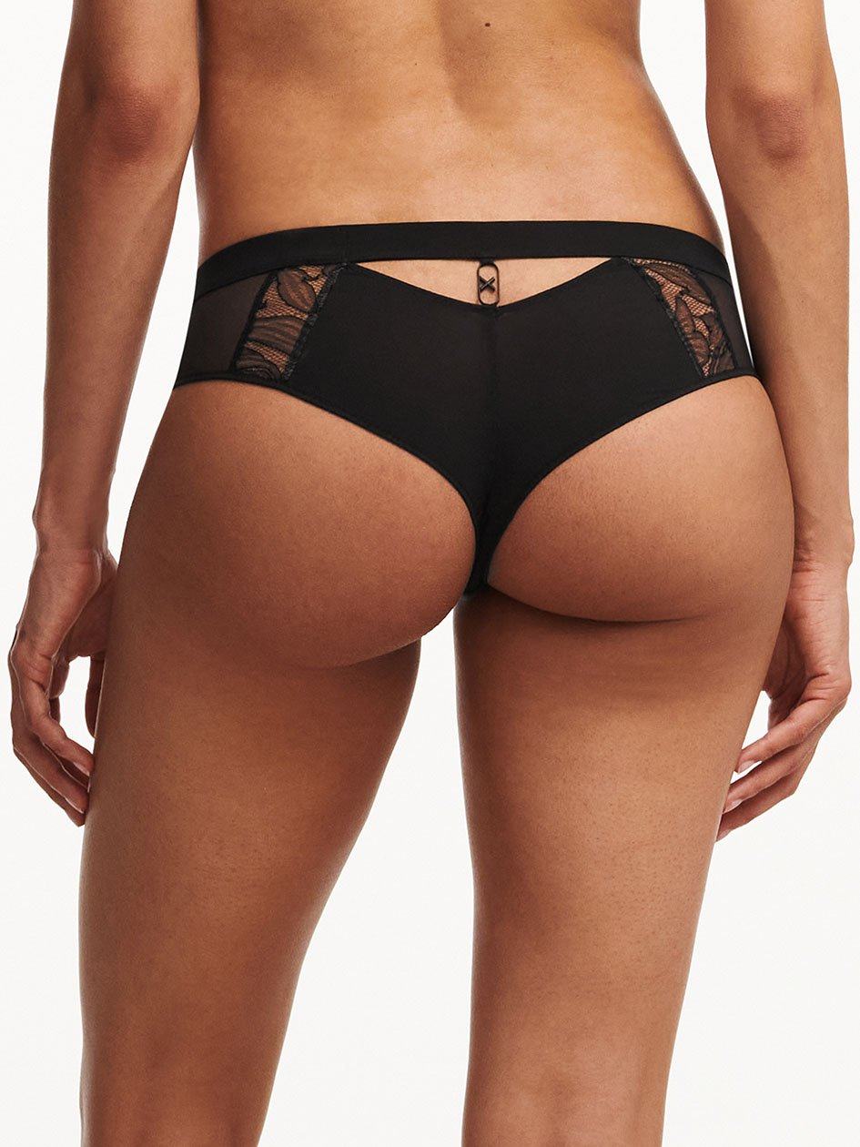 Black Chantelle Xtravagant Lace Women Hipster Panty | NIQ9118WP