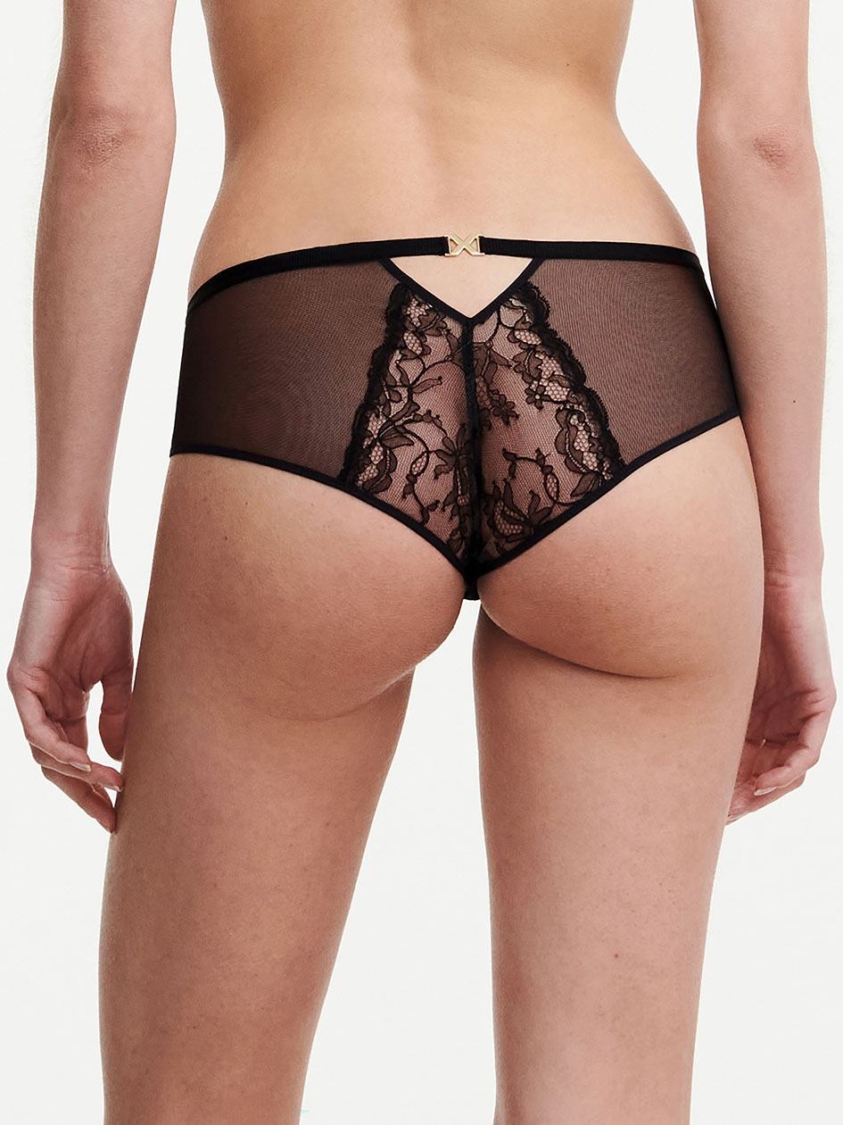 Black Chantelle tXture Women Hipster Panty | ARC26100DK