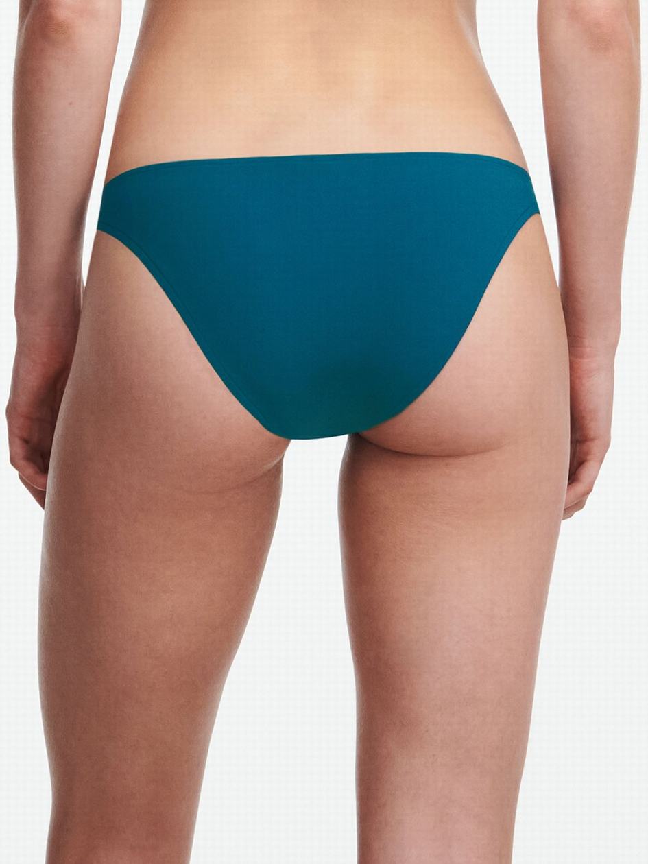 Blue Chantelle Celestial Cheeky Swim Women Bikini Bottoms | OWO7723OS