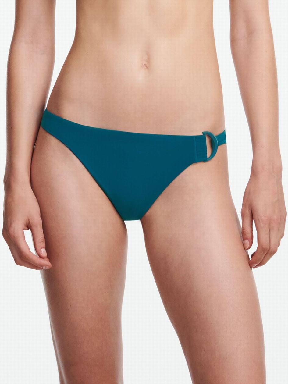 Blue Chantelle Celestial Cheeky Swim Women Bikini Bottoms | OWO7723OS