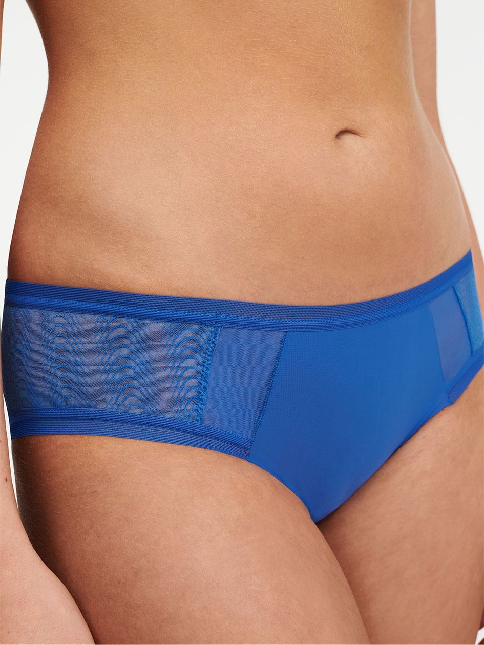 Blue Chantelle Romane Women Hipster Panty | AGO751MI