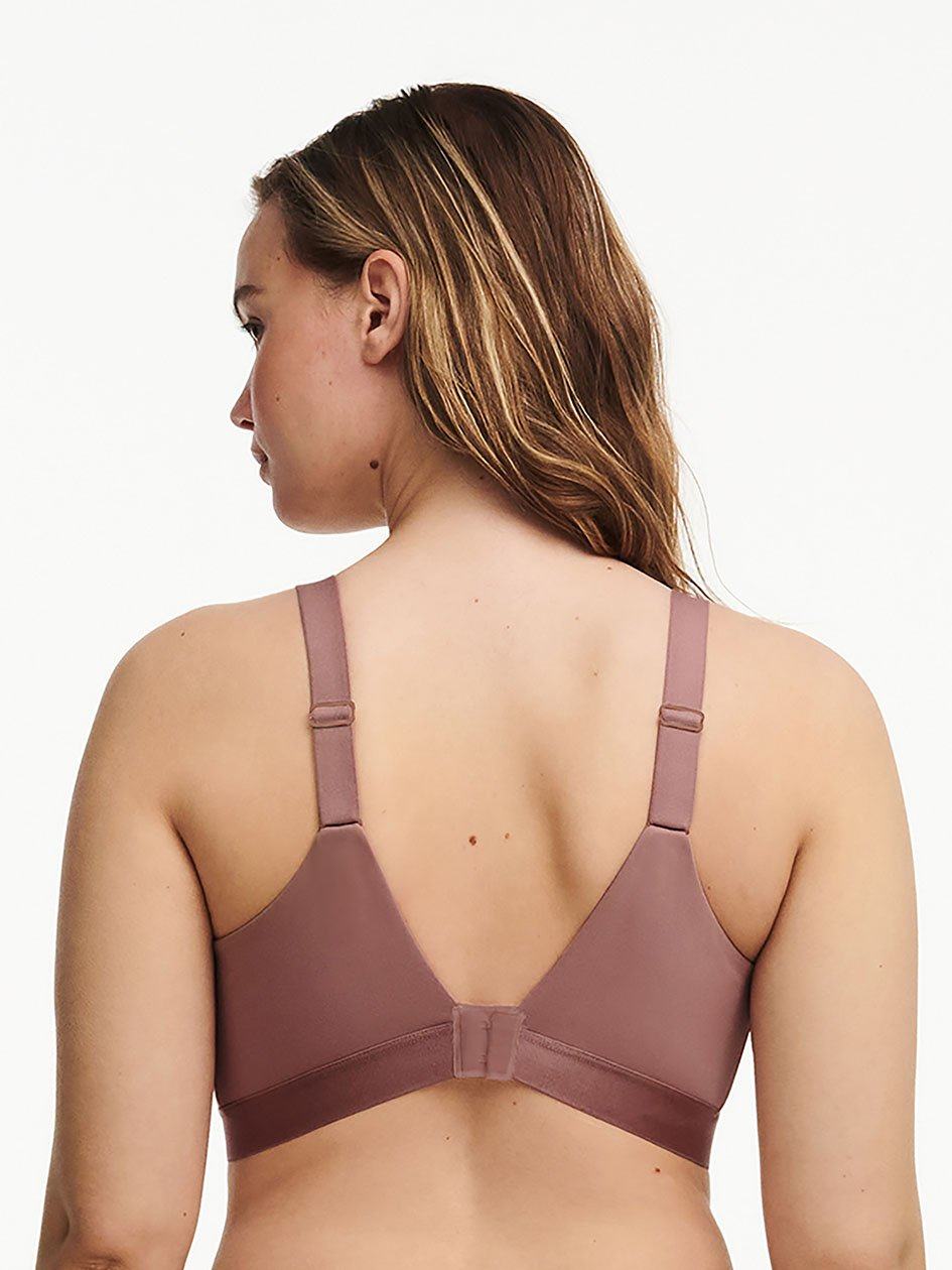 Brown Chantelle Norah Comfort Supportive Wirefree Women Bras | DYI9765AD