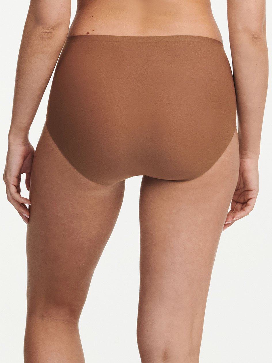 Brown Chantelle SoftStretch Women Briefs | OKV2476XN