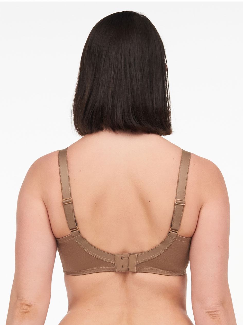 Chocolate Chantelle Hedona Seamless Minimizer Women Unlined Bra | EQP4448KQ