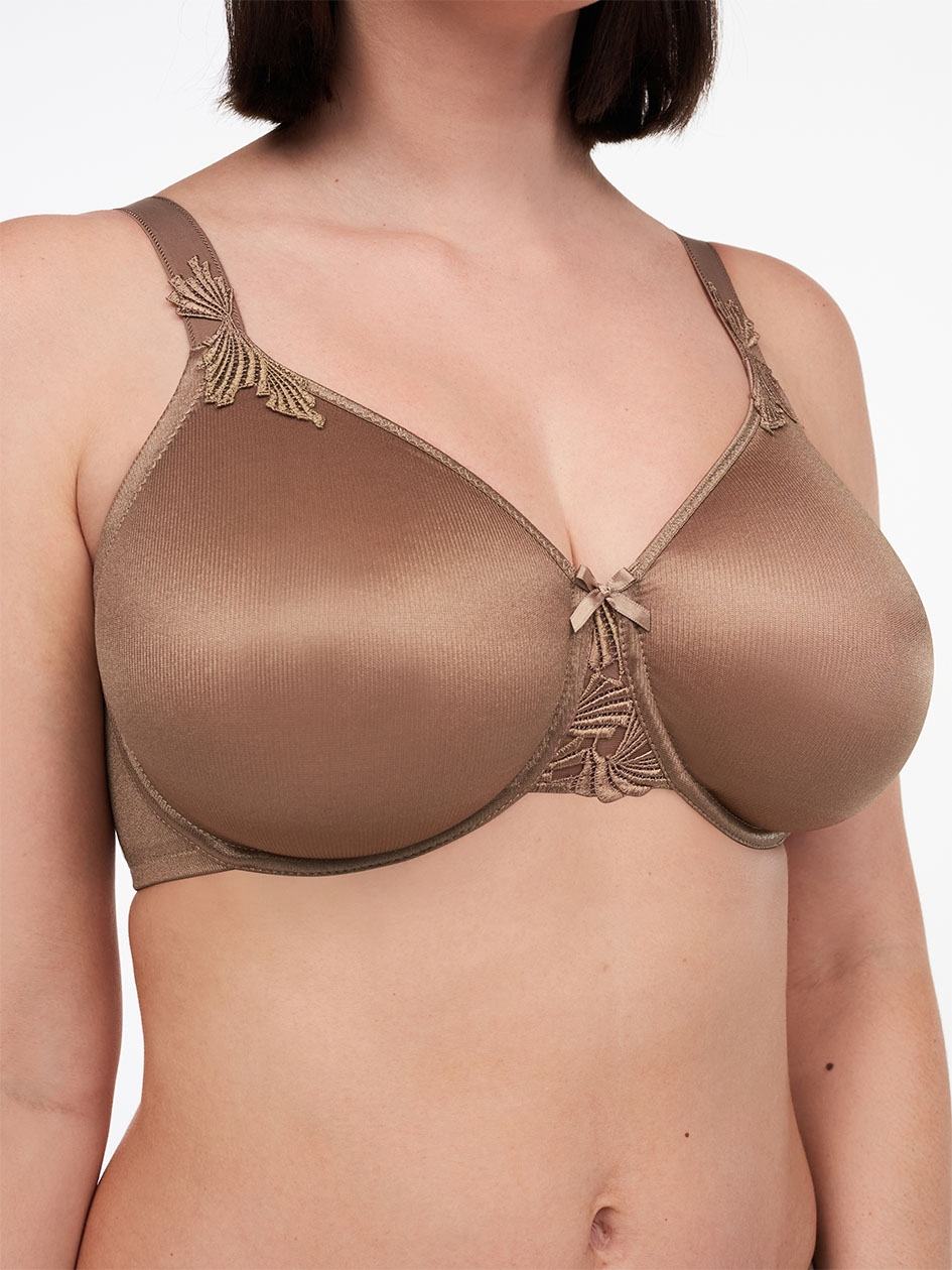 Chocolate Chantelle Hedona Seamless Minimizer Women Unlined Bra | EQP4448KQ