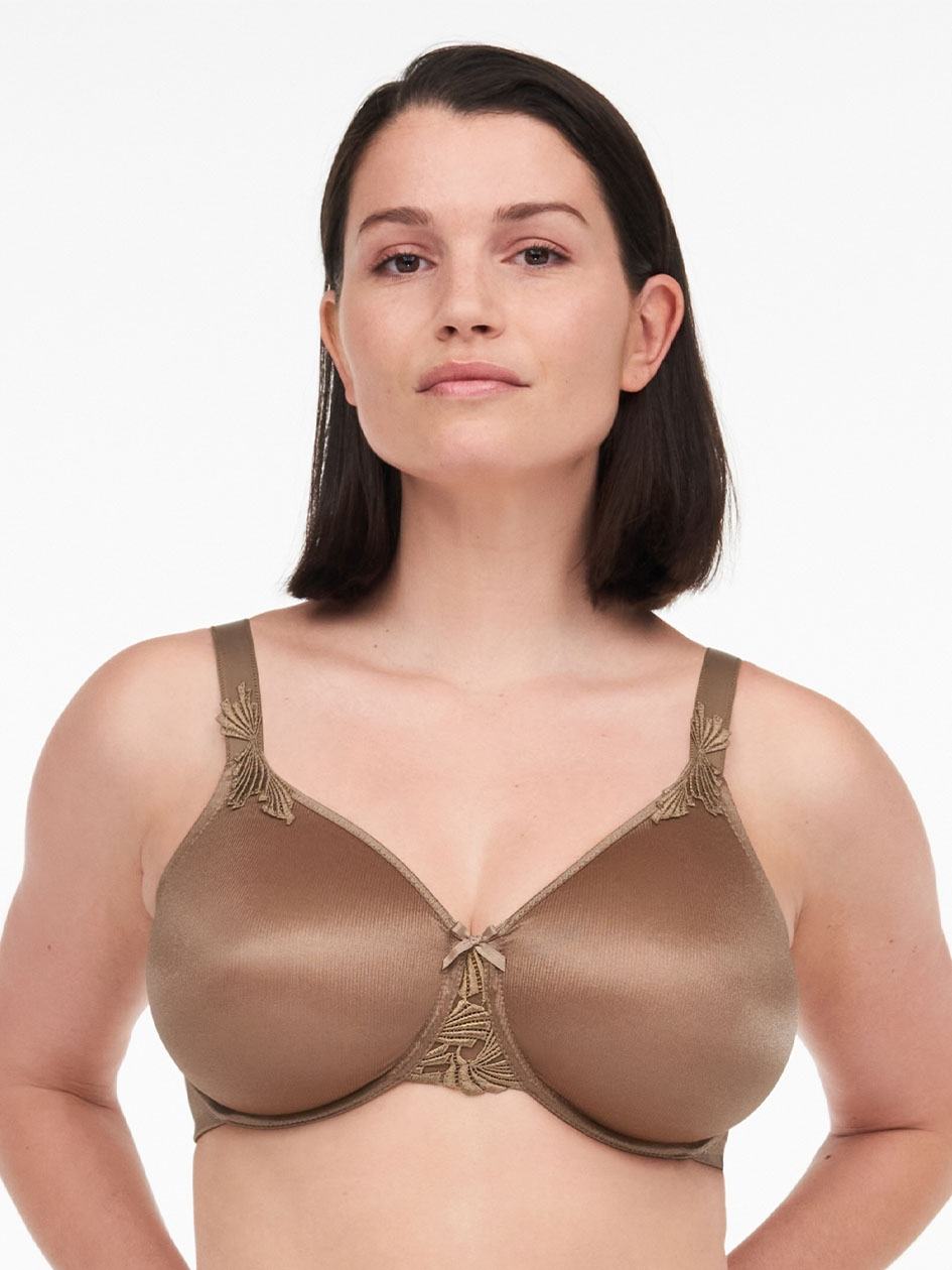 Chocolate Chantelle Hedona Seamless Minimizer Women Unlined Bra | EQP4448KQ