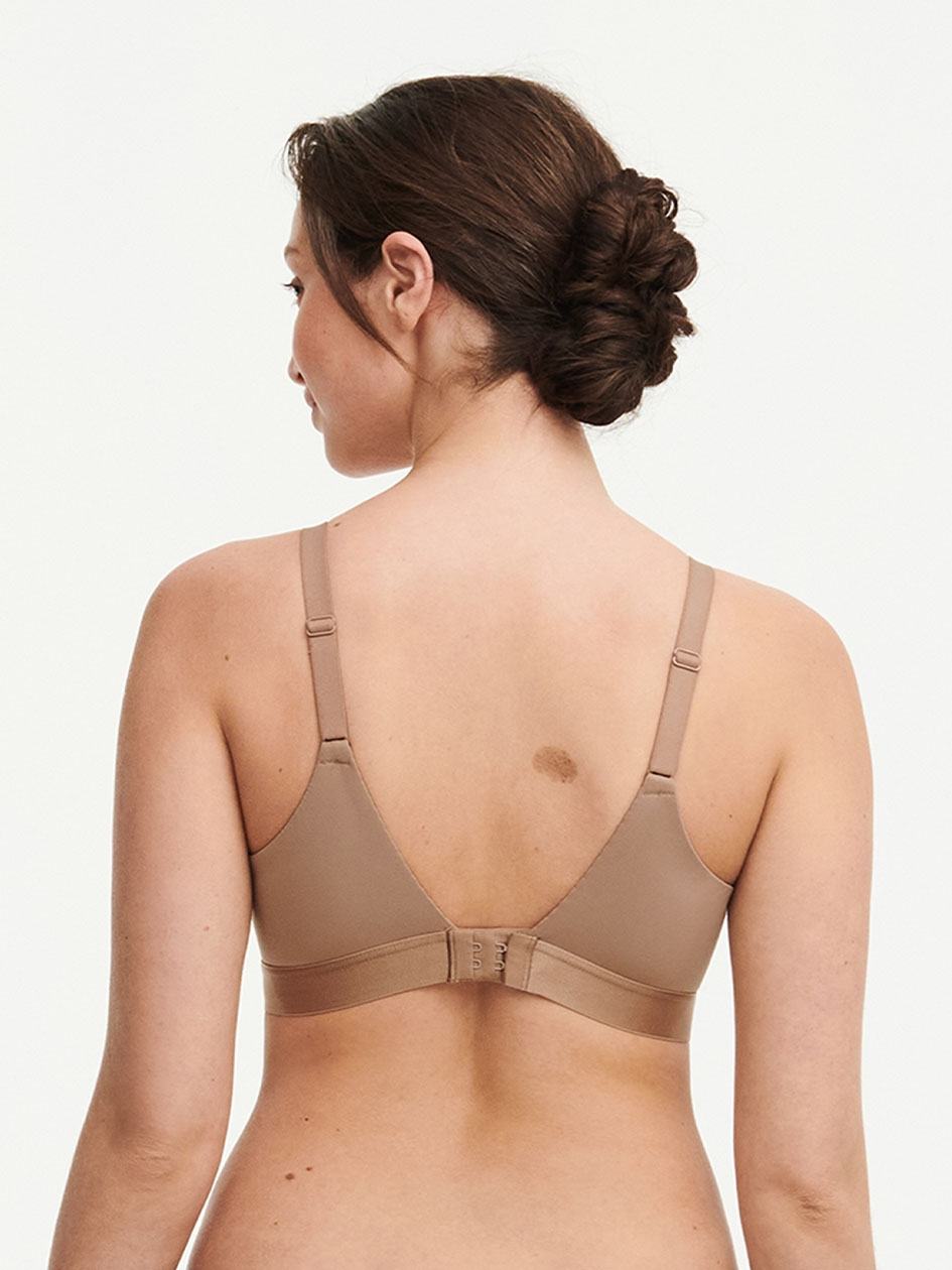 Coffee Chantelle Norah Comfort Supportive Wirefree Women Bras | OTO426BL