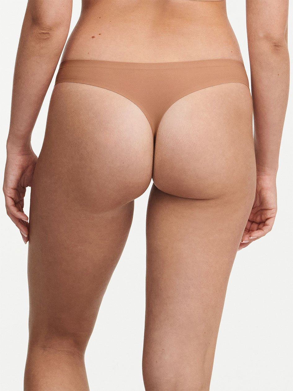 Coffee Chantelle SoftStretch Women Thong Panty | DGO4511VC