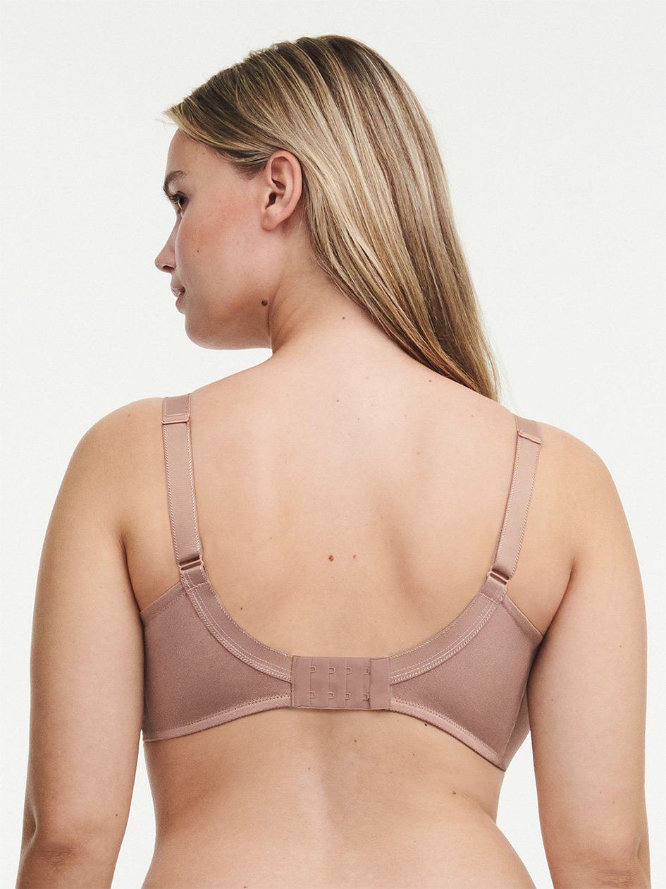 Coffee Rose Chantelle Hedona Seamless Minimizer Women Unlined Bra | EXX9498VP