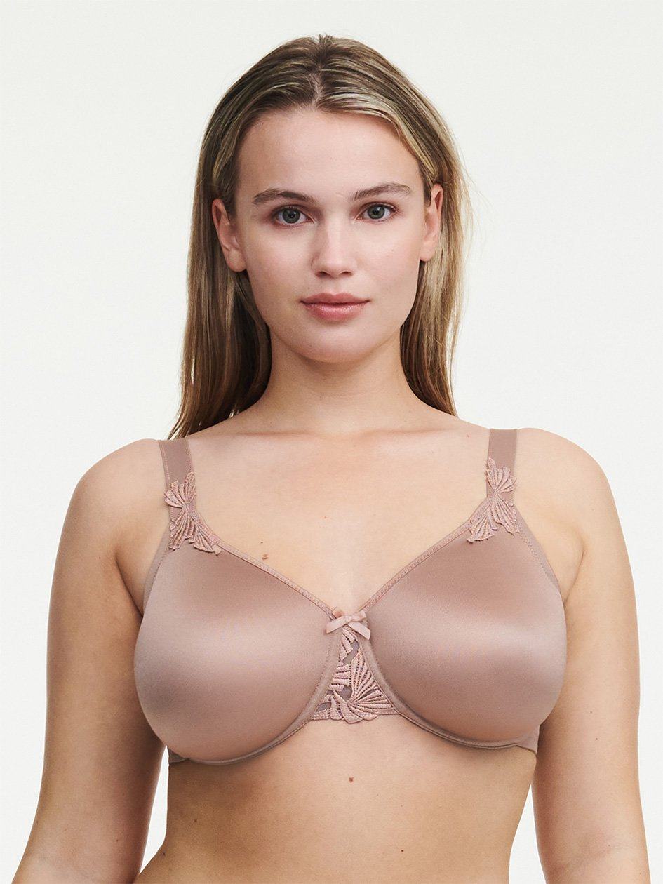 Coffee Rose Chantelle Hedona Seamless Minimizer Women Unlined Bra | EXX9498VP