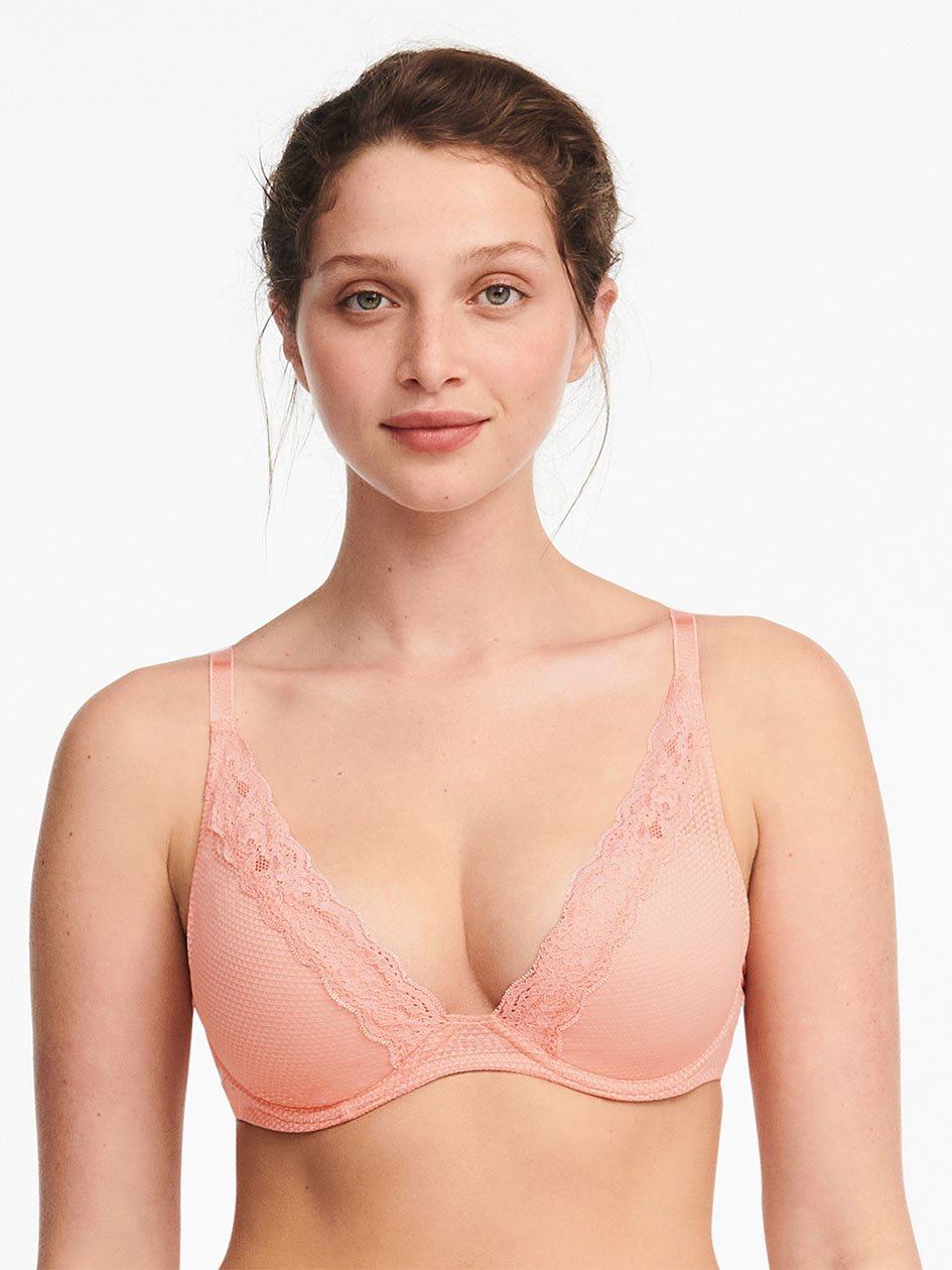 Coral Chantelle Brooklyn Plunge Women Bras | ZCW8549LD