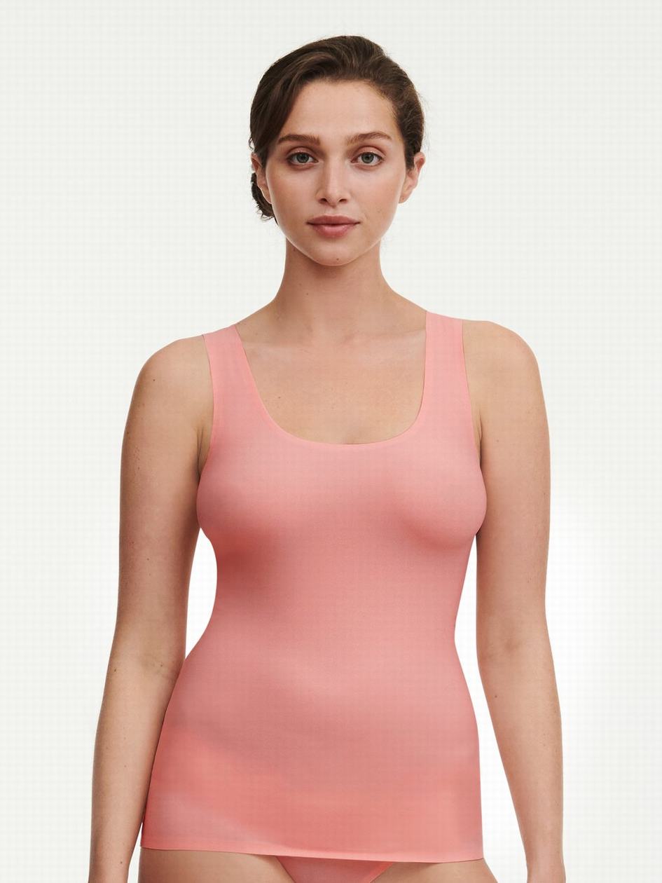 Coral Chantelle SoftStretch Smooth Women Tank Top | LOQ833KV