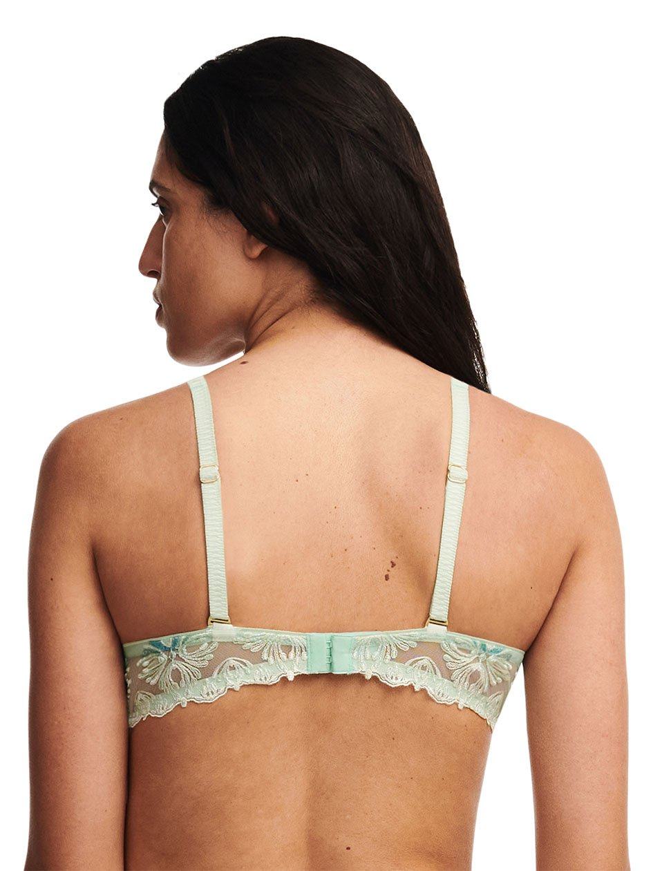 Green Chantelle Champs Elysees Smooth Custom Fit Women Bras | EDQ1222XU