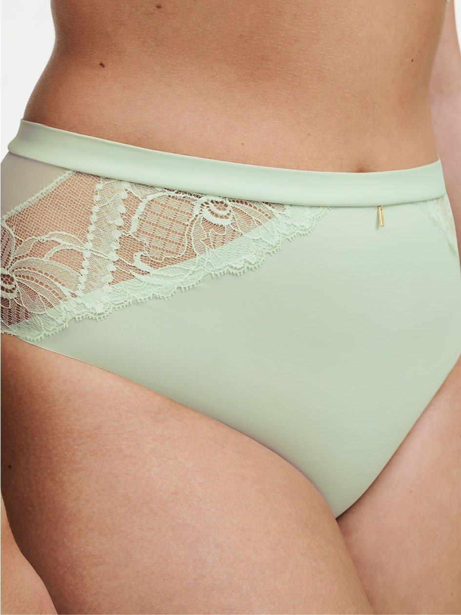 Green Chantelle Orangerie Dream High Waist Women Briefs | NOR4880DH