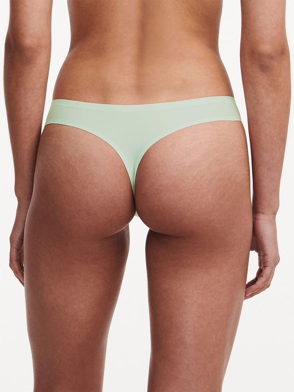 Green Chantelle SoftStretch Women Thong Panty | MUK27FQ