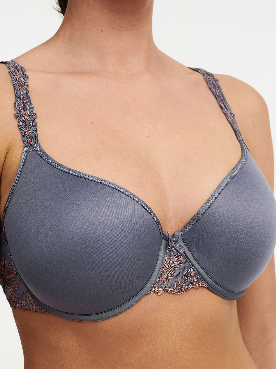 Grey Chantelle Champs Elysees Smooth Custom Fit Women Bras | GTD3249MM