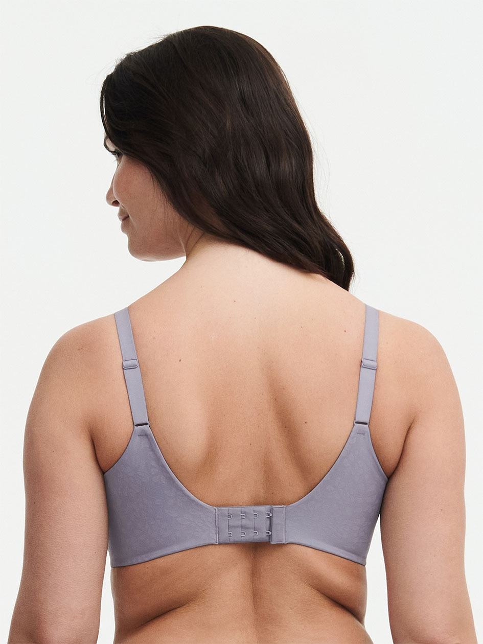 Grey Chantelle Comfort Chic Back Shaping Minimizer Women Bras | YMR5581SL