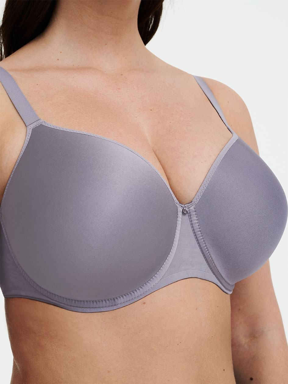 Grey Chantelle Comfort Chic Full Coverage Custom Fit Women Bras | ANF89AZ