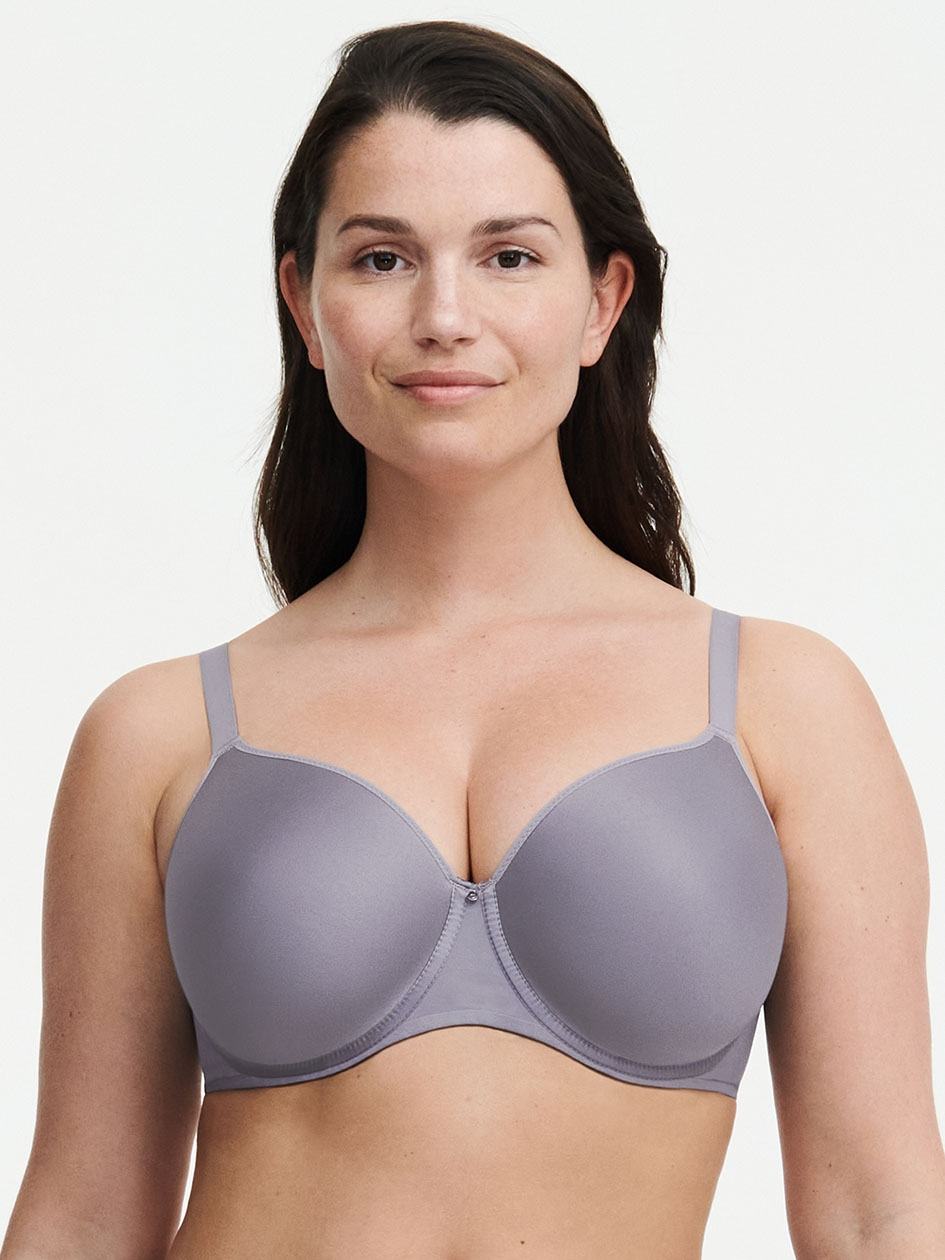 Grey Chantelle Comfort Chic Full Coverage Custom Fit Women Bras | ANF89AZ