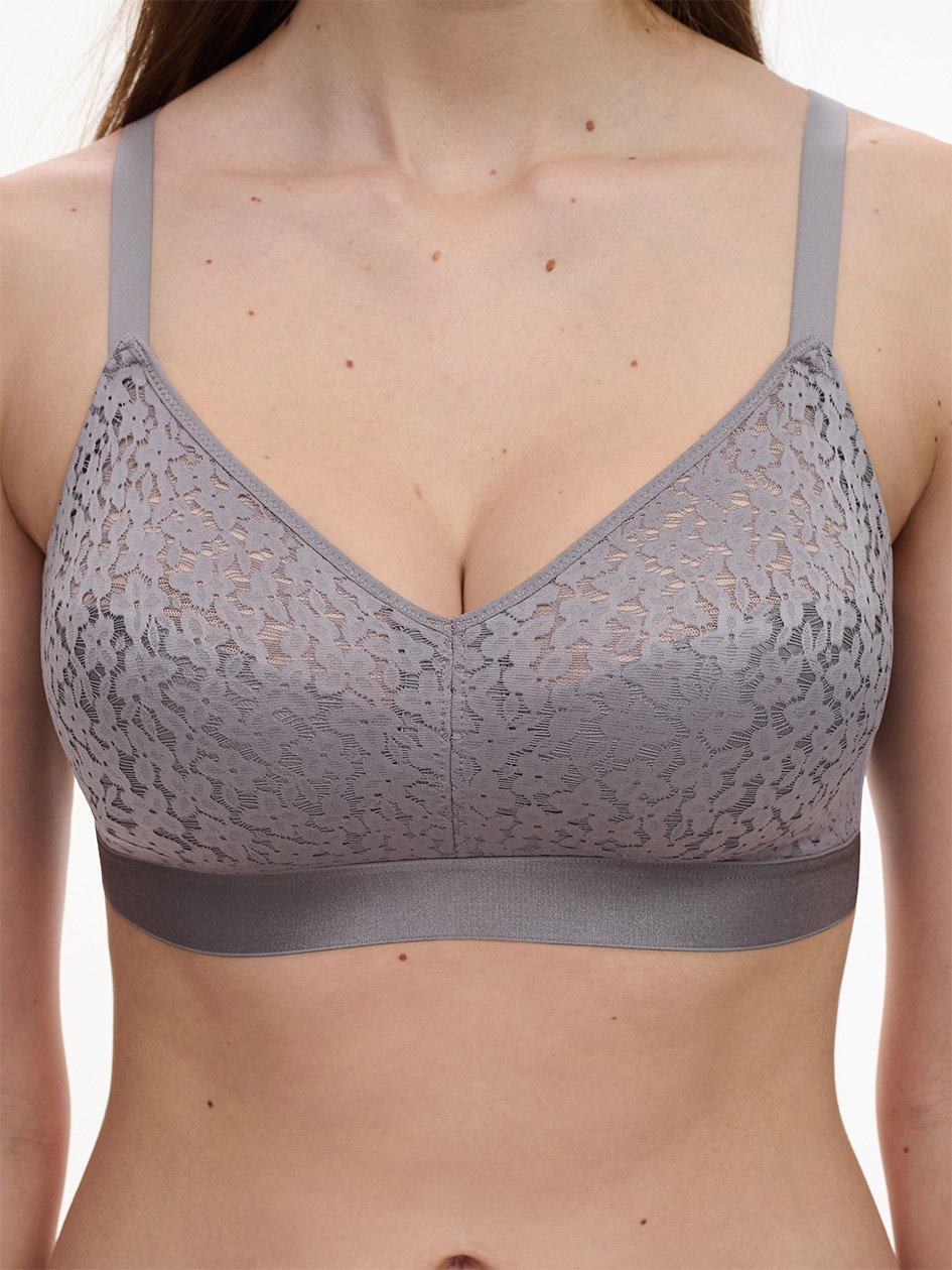 Grey Chantelle Norah Comfort Supportive Wirefree Women Bras | GZY2821IL