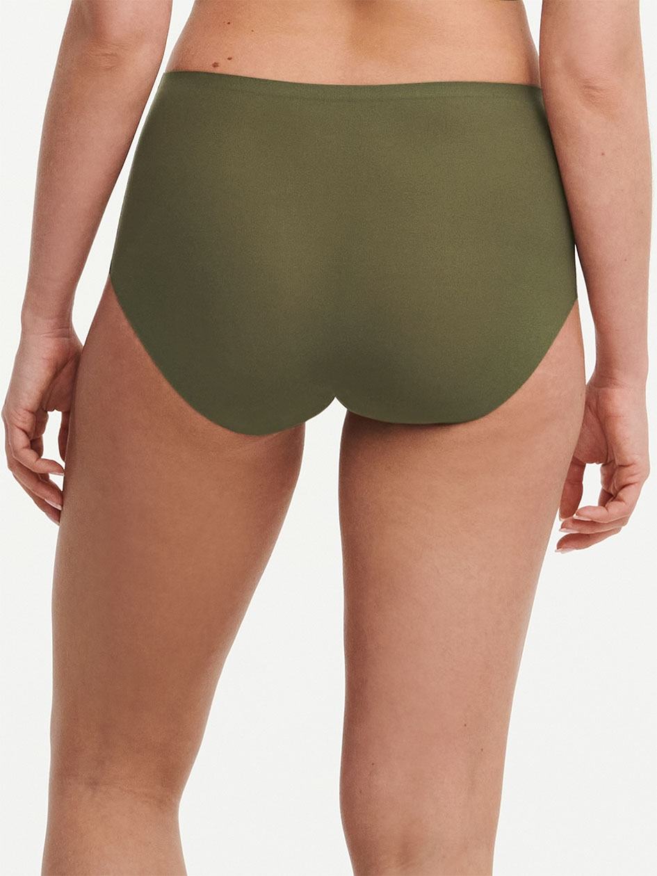 Khaki Green Chantelle SoftStretch Women Briefs | SEF1222QV