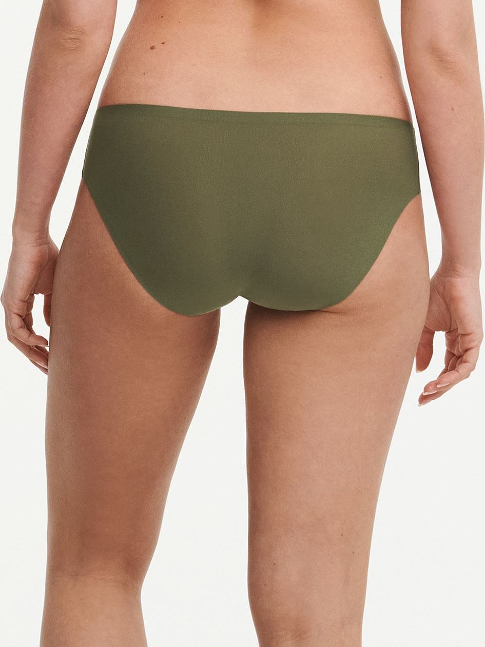 Khaki Green Chantelle SoftStretch Women Bikini Panty | VDC4877WC