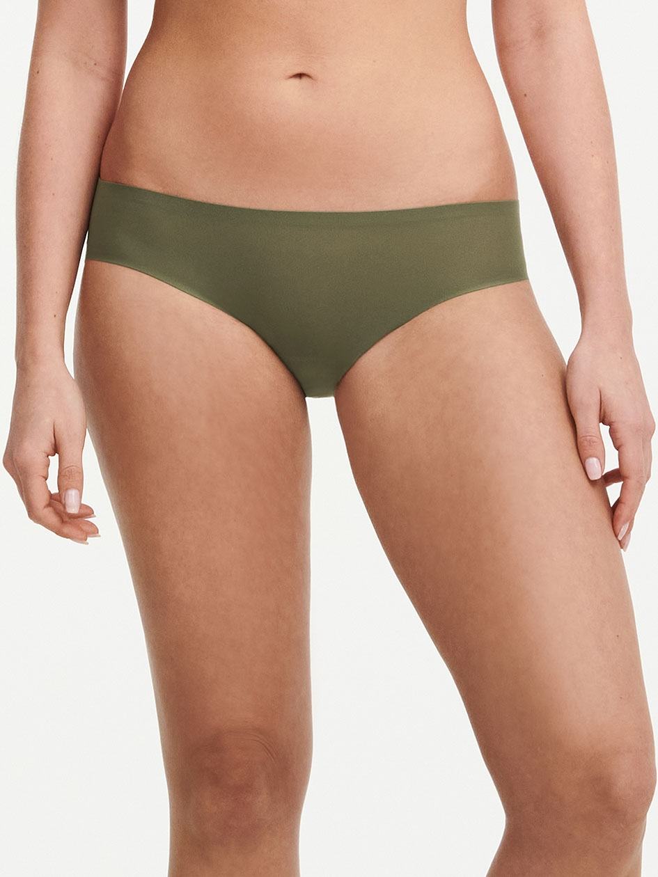 Khaki Green Chantelle SoftStretch Women Bikini Panty | VDC4877WC