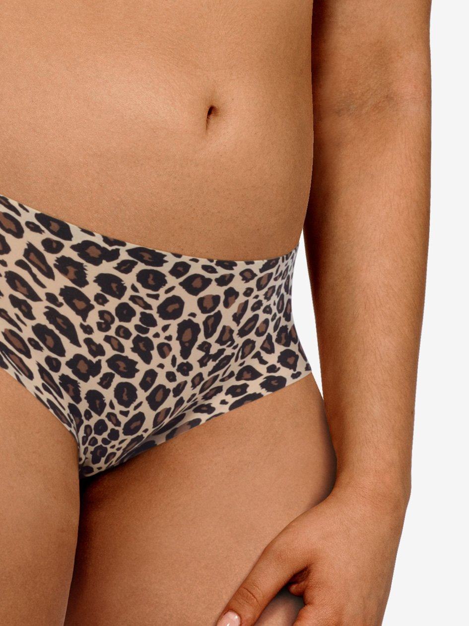 Leopard Beige Chantelle SoftStretch Women Hipster Panty | XFE9978IK