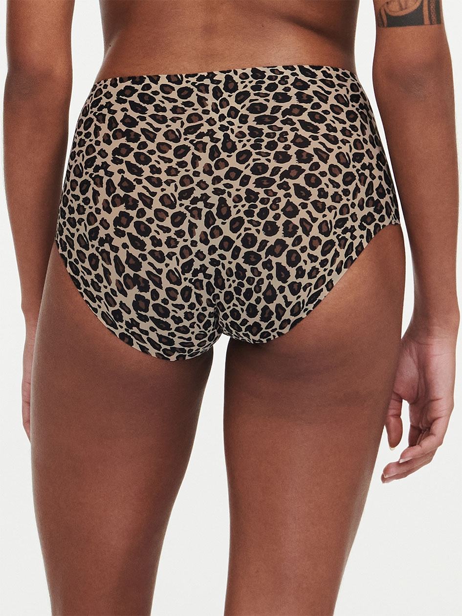 Leopard Beige Chantelle SoftStretch Women Briefs | IUC4485VE