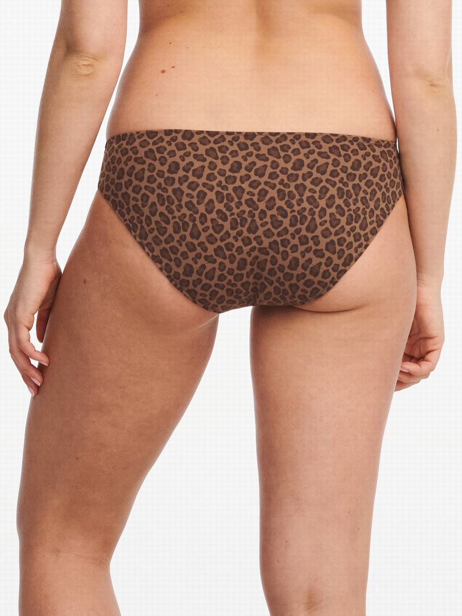 Leopard Chantelle Essential Leakproof Women Bikini Bottoms | ZOZ6829HN